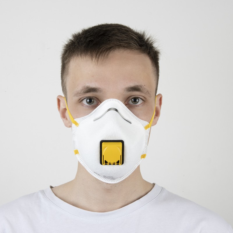 Чашеобразный противоаэрозольный респиратор (FFP1 R D) 10 шт.