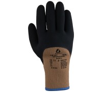 Утепленные перчатки с покрытием