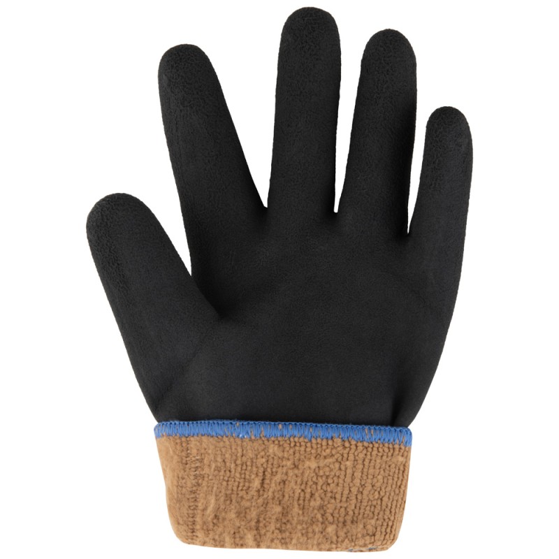 Утепленные перчатки с покрытием