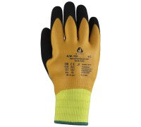 Акриловые утепленные перчатки с начесом