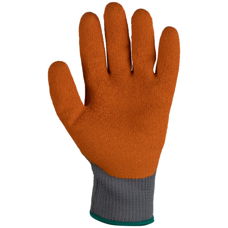 Трикотажные перчатки с латексным покрытием