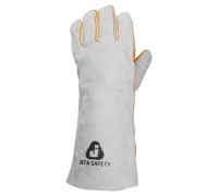 Удлиненные сварочные краги с флисовой подкладкой