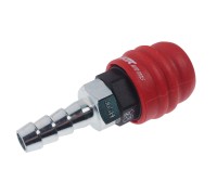 Переходник для компрессора 11.3мм быстросъемный штуцер "елочка" композитный двухрежимный JTC