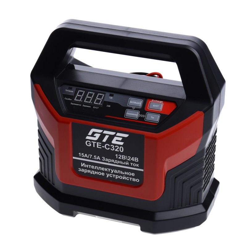 Устройство зарядное 12-24V 20A 200Ач GTE, GTE Устройство зарядное 12-24V 20A 200Ач GTE, GTE
