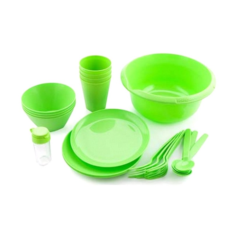 Набор для пикника Picnic mini, салатный, BEROSSI Набор для пикника Picnic mini, салатный, BEROSSI