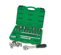 Набор головок 1/2" 8-32мм 24предм. 6гр. TOPTUL (GCAI2404)
