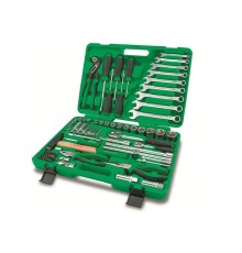 Набор слесарного инстр-та в чем. 80предм. 1/4",1/2", 6гр. TOPTUL (GCAI8002)