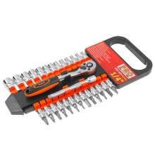Набор головок и бит 28пр. 1/4" PRO STARTUL (PRO-028)