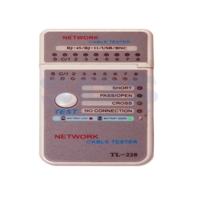 Тестер Кабеля "мини" RJ-45 REXANT - 228 Тестер Кабеля "мини" RJ-45 REXANT - 228