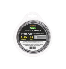 Леска ф 2.4 мм х 15 м квадратн. сеч. ALULON STARTUL GARDEN