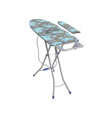 Доска гладильная Bell Classy 3 тефл (ДСП 1120 х 345), подрукавник, подставка п/утюг, удлинит, NIKA