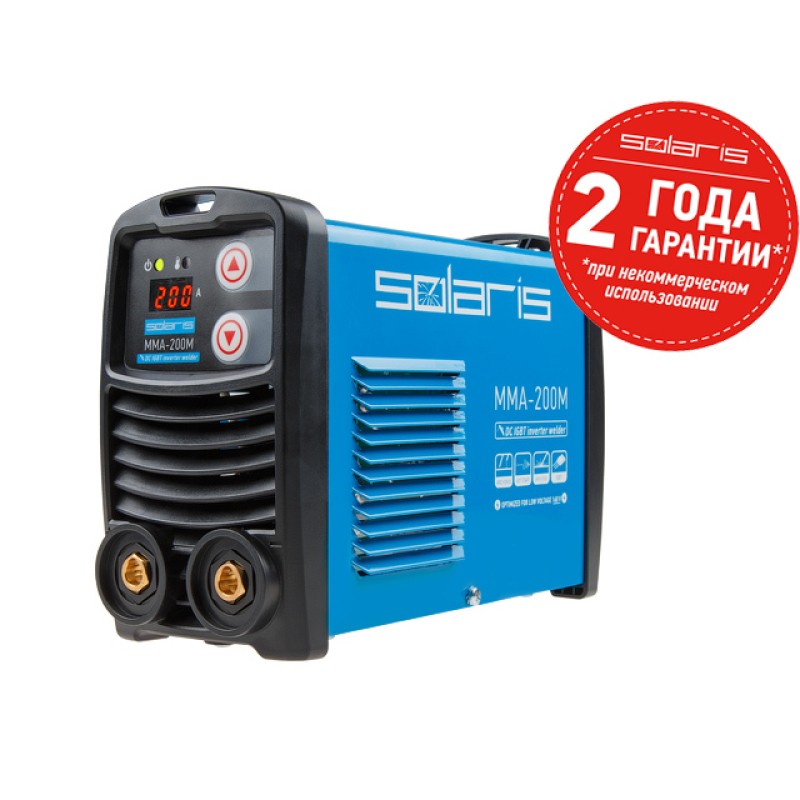 Инвертор сварочный SOLARIS MMA-200M Инвертор сварочный SOLARIS MMA-200M