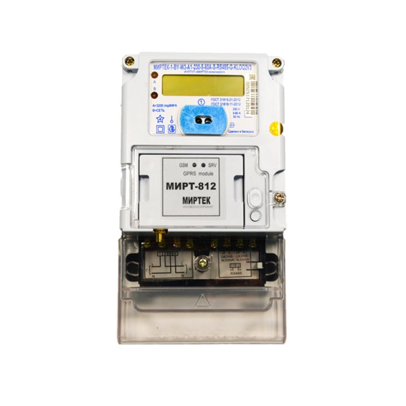 Счетчик трехфазный " МИРТЕК-3-BY-W31-A1-230-5-100А-Т-RS485-OQ2V3" Счетчик трехфазный " МИРТЕК-3-BY-W31-A1-230-5-100А-Т-RS485-OQ2V3"