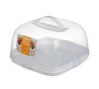 Тортница с защелками (белый) IDEA