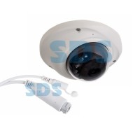 Kупольная уличная камера IP 2.4Мп (1080P), объектив 2.8 мм., ИК до 10 м., PoE