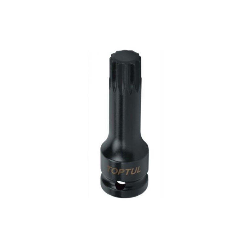 Головка ударн. 1/2" 77мм SPLINE M16 TOPTUL (KADB1616L) Головка ударн. 1/2" 77мм SPLINE M16 TOPTUL (KADB1616L)