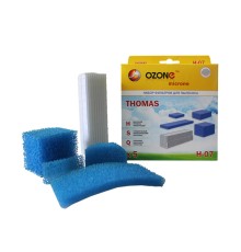 Набор фильтров для пылесоса OZONE H-07 (НЕРА-фильтр-1 шт., микрофильтр-4 шт.)