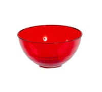 Салатник Florencia (Флоренция) 3 л, красный полупрозрачный, BEROSSI