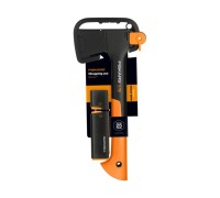 Топор универсальный X7 FISKARS + точилка (комплект)