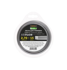 Леска ф 2.7 мм х 15 м квадратн. сеч. ALULON STARTUL GARDEN