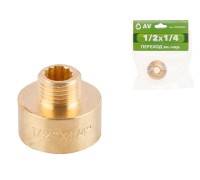 Переход 1/2" вн. х 1/4" нар., AV Engineering (инд. упак.)
