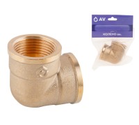 Колено 3/4" вн.-вн., AV Engineering (инд. упак.)