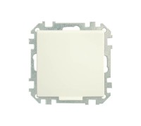 Розетка 1-ая (скрытая, с/з, с крышкой, з/ш) бежевая, Стиль, BYLECTRICA