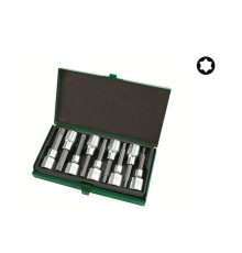 Набор бит TORX 1/2" 9пр. T20-T60 TOPTUL (GAAD0903)