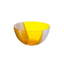 Салатник двухцветный Dolce 1,4 л, оранжевый, BEROSSI