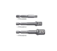 Набор переходников 1/4" под шуруповерт 3ед. (1/4", 3/8", 1/2") TOPTUL (GAAR0301)