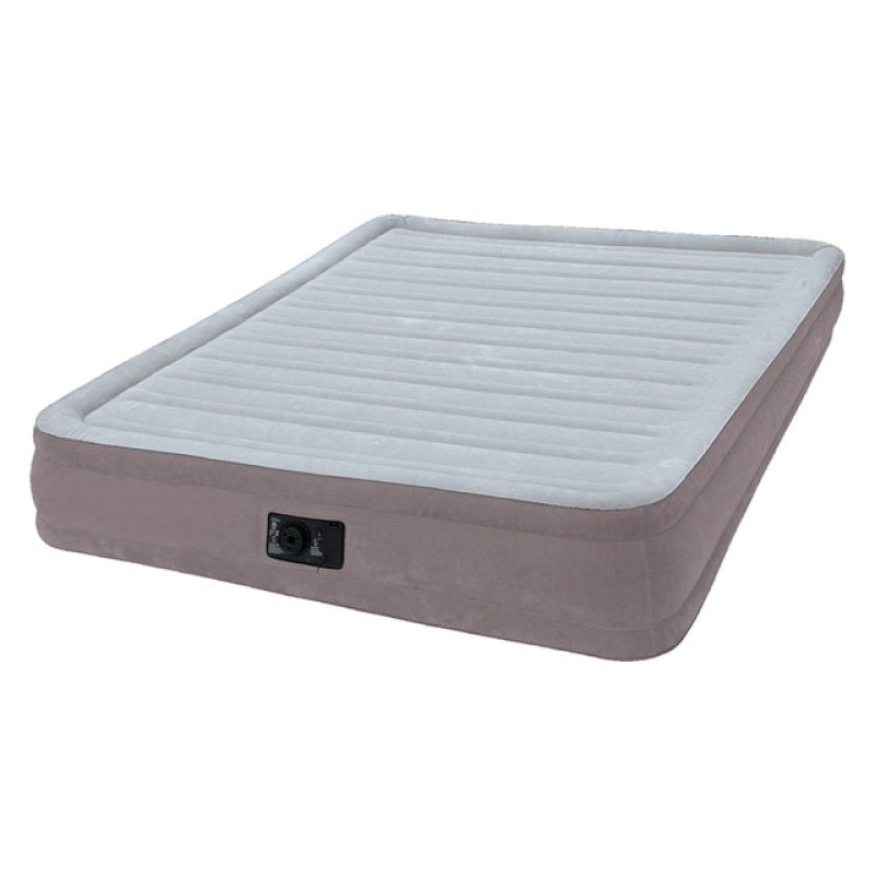 Надувная кровать Queen Comfort-Plush (Квин Комфорт-Плаш), 152х203х33см, встр. электрич. насос, INTEX Надувная кровать Queen Comfort-Plush (Квин Комфорт-Плаш), 152х203х33см, встр. электрич. насос, INTEX
