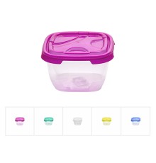 Контейнер пласт. прямоуг. 0.4 л, с крышкой, Frigo, DRINA