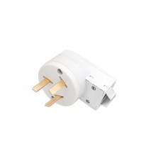 Вилка к электроплите (с/з, 32А, 250В) белая, Bylectrica