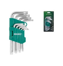 Набор ключей Torx T10-T50 9шт коротких ВОЛАТ