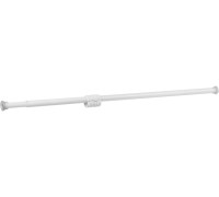 Карниз раздвижной алюминиевый, 2,5 м, белый, PERFECTO LINEA