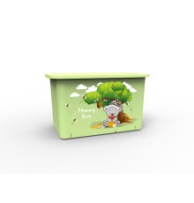 Контейнер для игрушек Mommy love (Мамми лав) 15,7 л, чайное дерево, BEROSSI