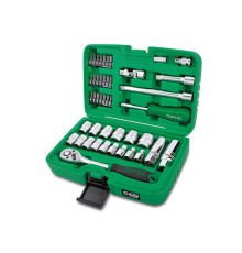 Набор головок и бит 45предм. 3/8" 12гр. TOPTUL (GCAI4503)