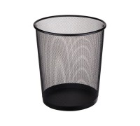 Корзина для бумаг, 29.5х24х33.5, черная, REDONDA, PERFECTO LINEA