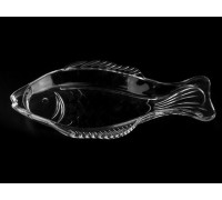 Блюдо стеклянное, овальное, 290х160 мм, Рыба (Fish), NORITAZEH