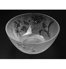 Салатник стеклянный, круглый, 175 мм, FLORA (Флора), PERFECTO LINEA