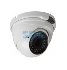 Видеокамера купольная вандалозащищенная IP 4Мп день/ночь, ИК, 2.8-12 мм, PoE