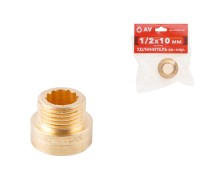 Удлинитель 1/2" вн.-нар. х 10 мм, AV Engineering (инд. упак.)