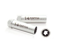 Головка свечная 3/8" 14мм TOPTUL (BAAX1214)