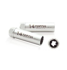 Головка свечная 3/8" 14мм TOPTUL (BAAX1214)