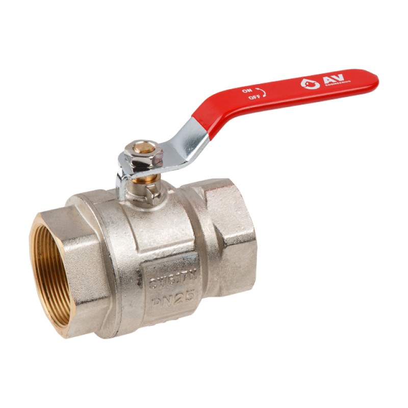 Кран шаровый 2" вн.-вн. ручка PN25, AV Engineering Кран шаровый 2" вн.-вн. ручка PN25, AV Engineering
