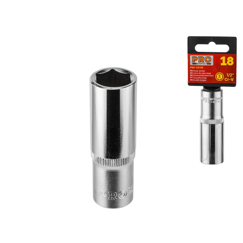 Головка 1/2" 16мм 6гр. глубокая PRO STARTUL (PRO-52116)