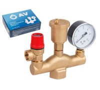 Группа безопасности котла 1", AV Engineering