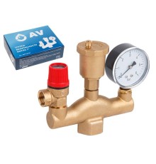 Группа безопасности котла 1", AV Engineering