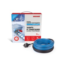 Греющий саморегулир. кабель на трубу 15MSR-PB 8M (8м/120Вт) (комплект) REXANT