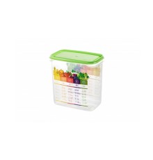 Контейнер Vitaline, 1,5 л, салатный, BEROSSI